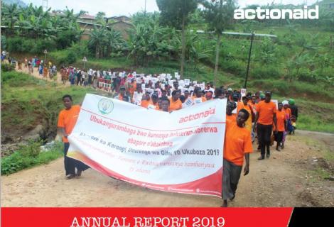Peaceful match to condemn teen pregnancies in Gitesi Sector, Karongi District